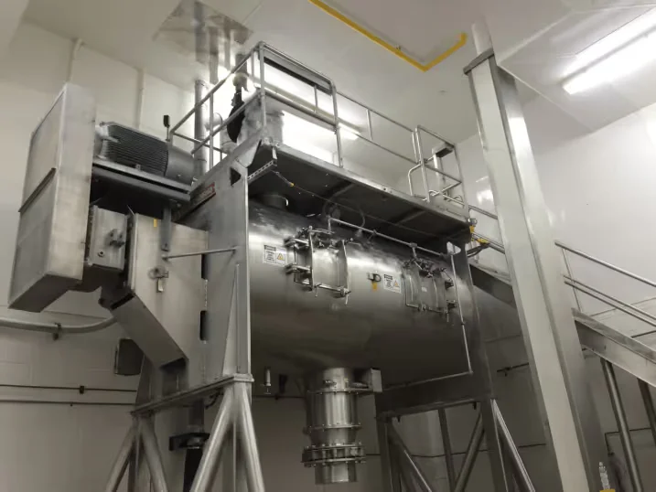 Innovative Nutraceutical Blender Dryer with Sonic D-I-P® Tank Dryer System
